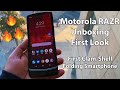 Moto RAZR unboxing and first look - Kya hai is naye smartphone main? | Gadget Bridge Hindi
