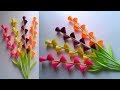 Easy and beautiful paper flower making | DIY paper flower craft || SUNIL CREATION
