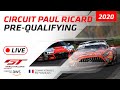 PRE-QUAL - PAUL RICARD - GTWC EUROPE 2020 - FRENCH