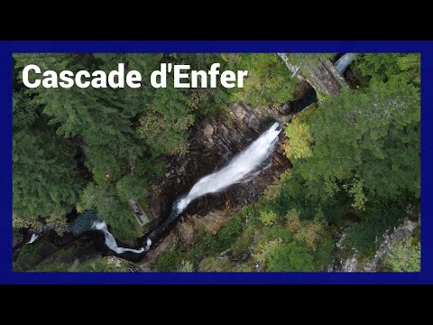 Cascade et gouffre d'Enfer, Haute-Garonne / Rando Occitanie / drone DJI Mini 2 & Parrot Anafi 4K