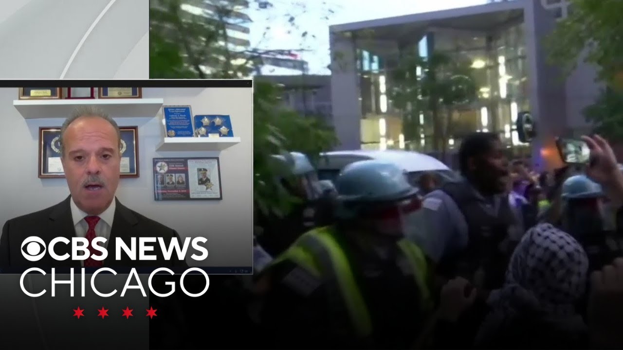 Chicago police prepare for more DNC protests - YouTube