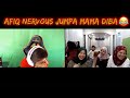 Afiq Auto Nervous Jumpa Mama Diba Kat Discord 😄