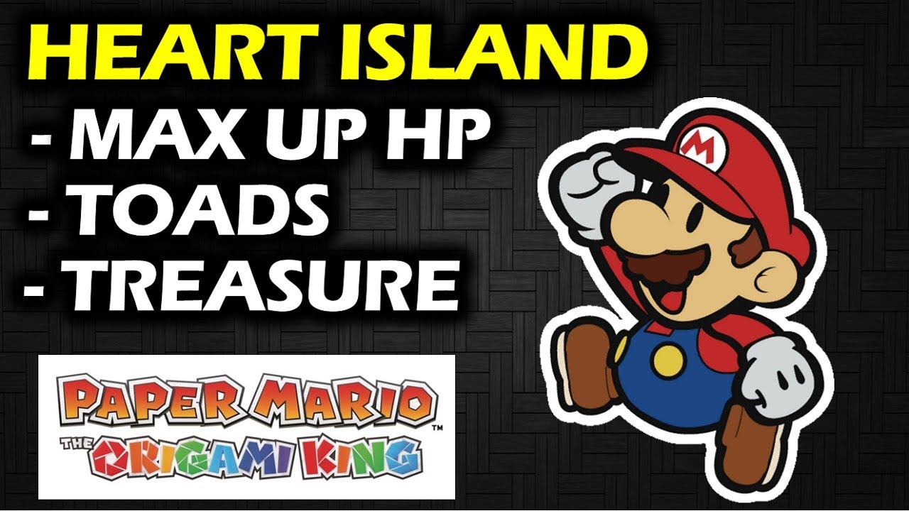 Heart Island Walkthrough Puzzles, MAX UP, Toads, Treasure, Blocks