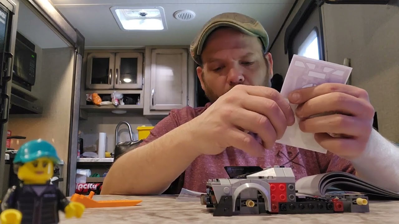 Lego Mercedes AMG Project One Car Time lapse