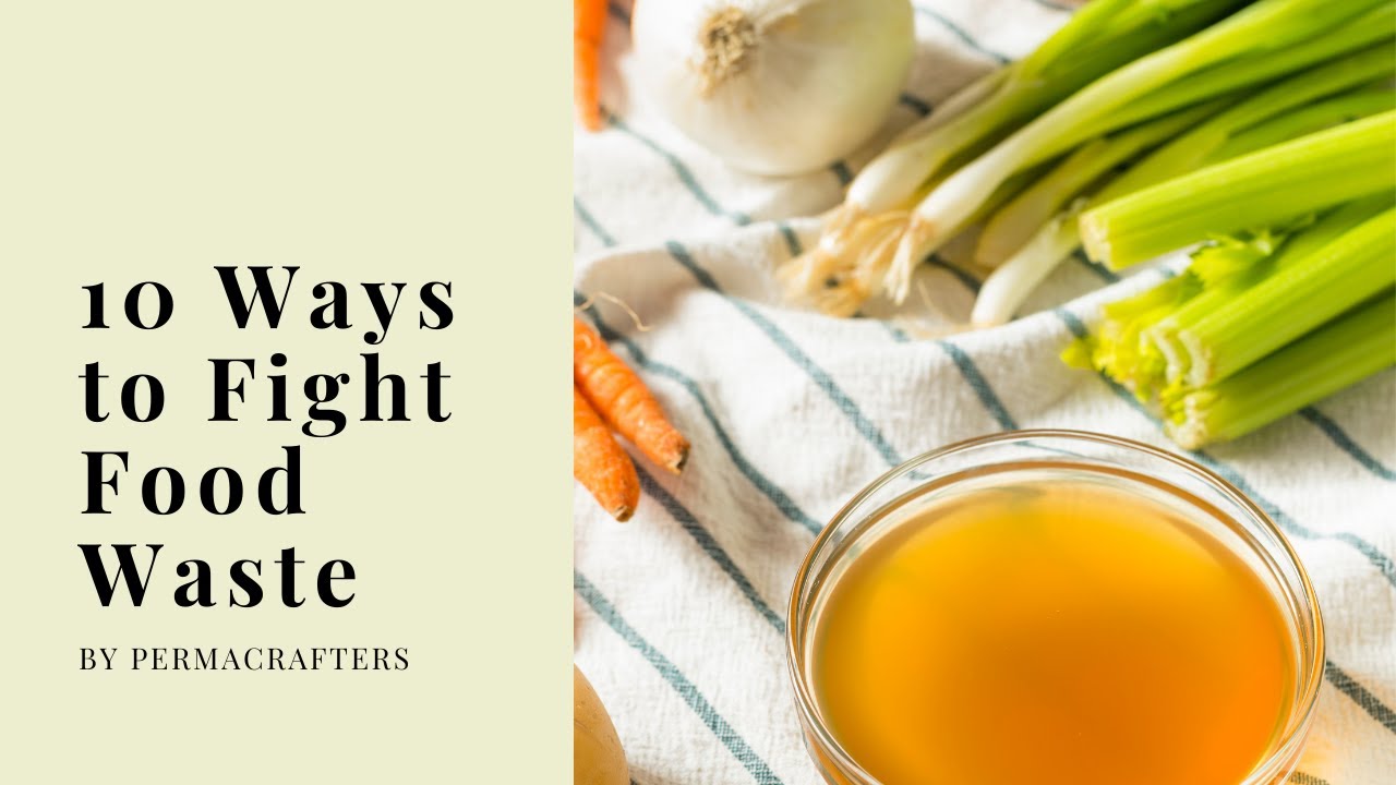 🥒 10 Ways to Fight Food Waste 🥙 - YouTube