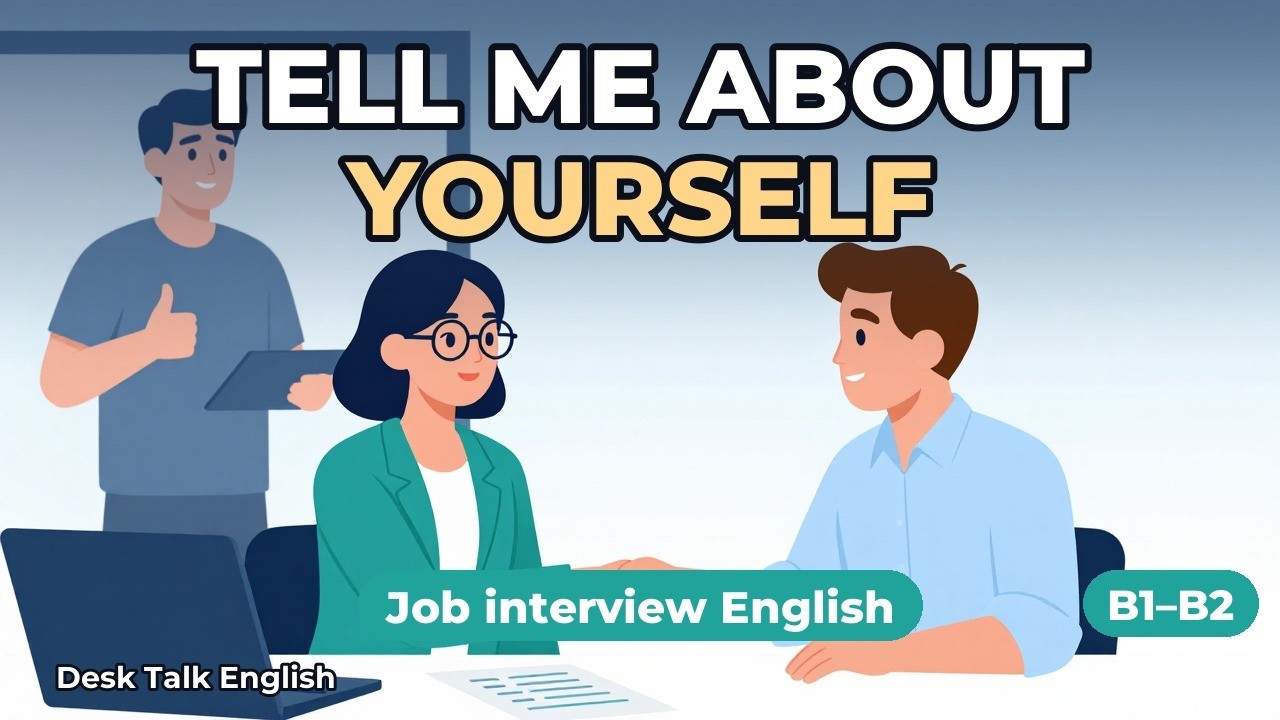 Tell Me About Yourself | Best Answer for Job Interviews in English ...