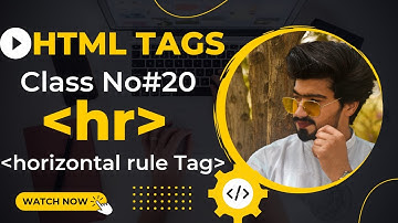 What is HR tag in html urdu || Class -20
