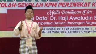 Btpnns Mtaqss Kpm Tahun 2016 Bercerita L-Naufal Shaleirin Bin Shaifullah Kelantan