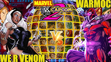MvC2 Mvci Umvc3 WARMOC vs WE R VENOM pt 3