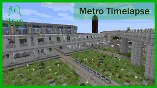 Harlon City Server District Line - Minecraft fully automatic subway/metro