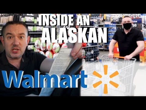 INSIDE AN ALASKAN WALMART |SHOP WITH ME |Somers In Alaska