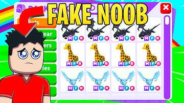 POOR NOOB FLEX BATTLES in RICH FLEX SERVER (adopt me disguise trades)