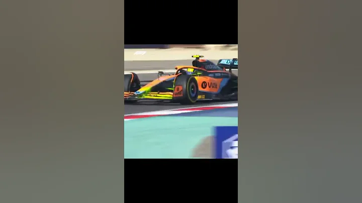 #Lando #Norris almost losing back end of his #McLaren | #F1 #racing #tiktok #bahrain #fp3 #shorts