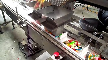 Actionpac high speed multihead weigher packing machine | candy clamshell indexing machine