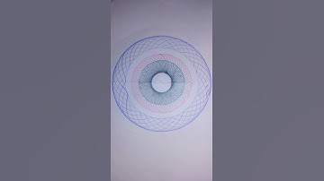#spirograph🪄📏 #2024 #art #drawing #draw #design #satisfying #ruler #relax #magic #shorts #asmr #fun