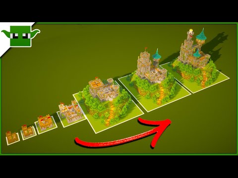 6-7  Upgrades To A Small Castle In Minecraft