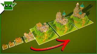 6-7 Upgrades To A Small Castle In Minecraft