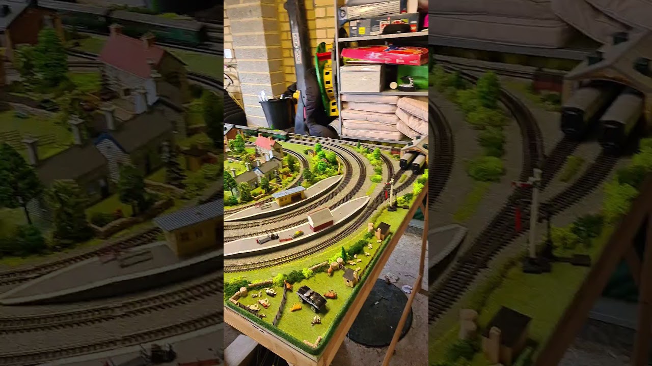 oo gauge 12x4 model railway layout