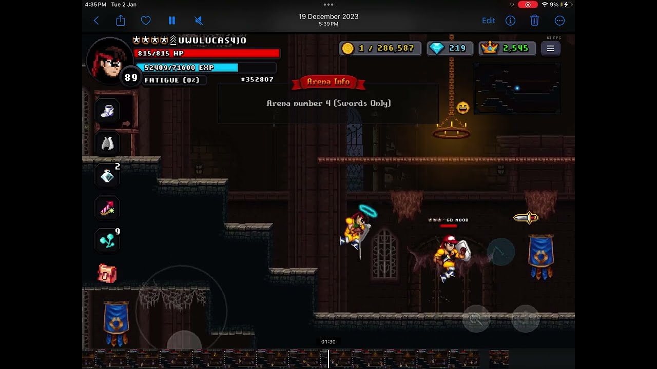 PlayerVsPlayer fast motion