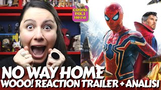 SPIDER-MAN NO WAY HOME: FIGATA!! REACTION + ANALISI TRALER del NUOVO FILM MARVEL