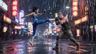 Chinese Girl Fights Like an Arcade Game Character! screenshot 1
