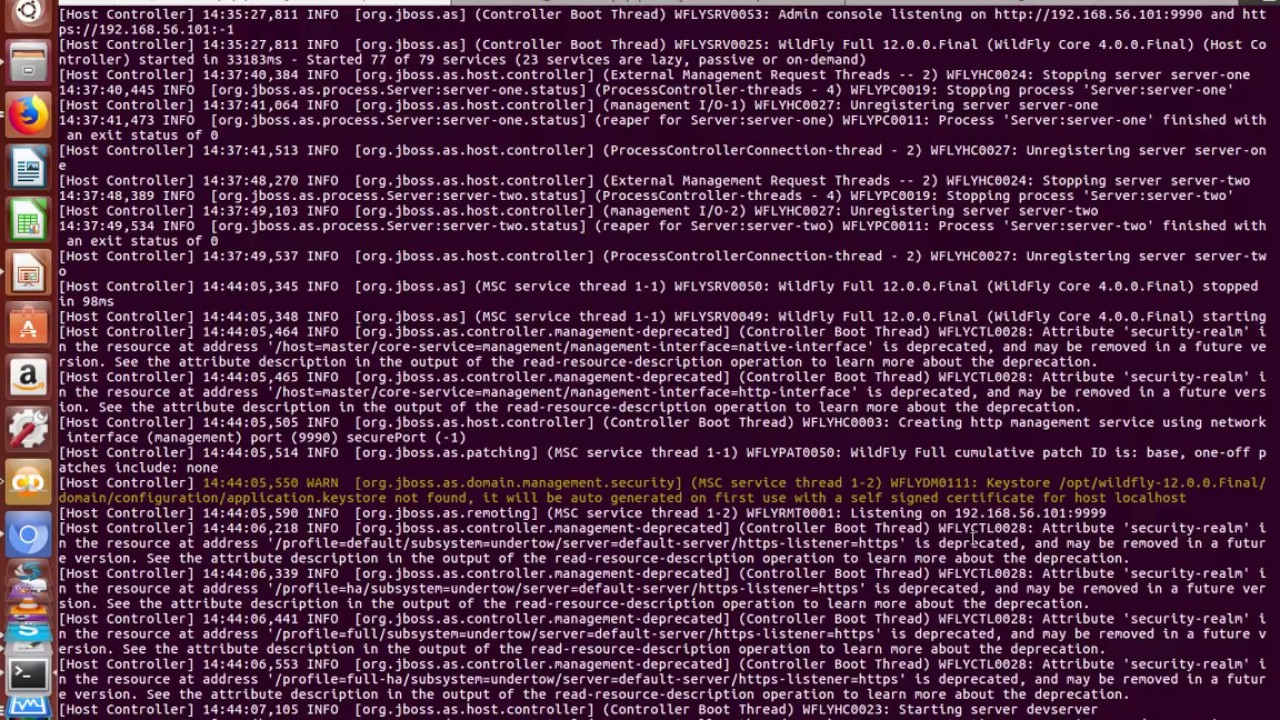 WILDFLY-12 - RBAC | User Defined Roles | domain mode