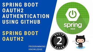 Basic Spring Boot Oauth2 Authentication Tutorial 1 - Spring Boot OAuth2 Login With GitHub