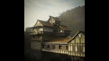 Medieval House render | Blender