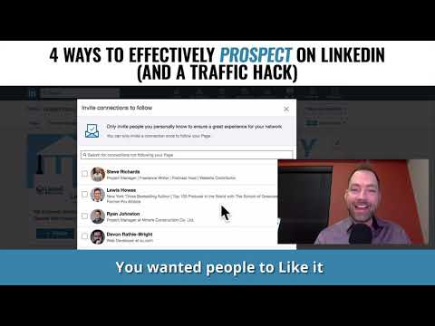 4 Ways To Effectively Prospect On LinkedIn (And A Traffic Hack)