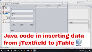 📊 Java Guide: Effortlessly Add Data from jTextFields to jTable 💡