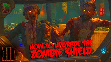 How To Upgrade The Rocket Zombie Shield In Shadows Of Evil! (Call of Duty: Black Ops 3 Zombies)