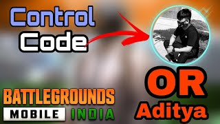 New Or Aditya Control Code Sensitivity Code 2021 Bgmi