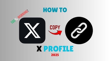 How to COPY X Profile Link (formerly Twitter) 2025!