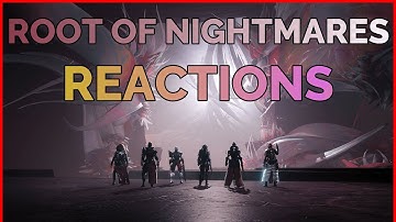 Root of Nightmares Raid Reactions | Destiny 2 Lightfall