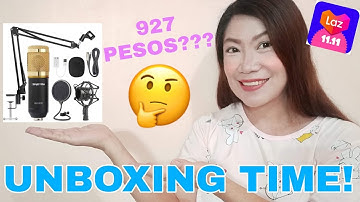 BM 800 + V8 SOUNDCARD UNBOXING