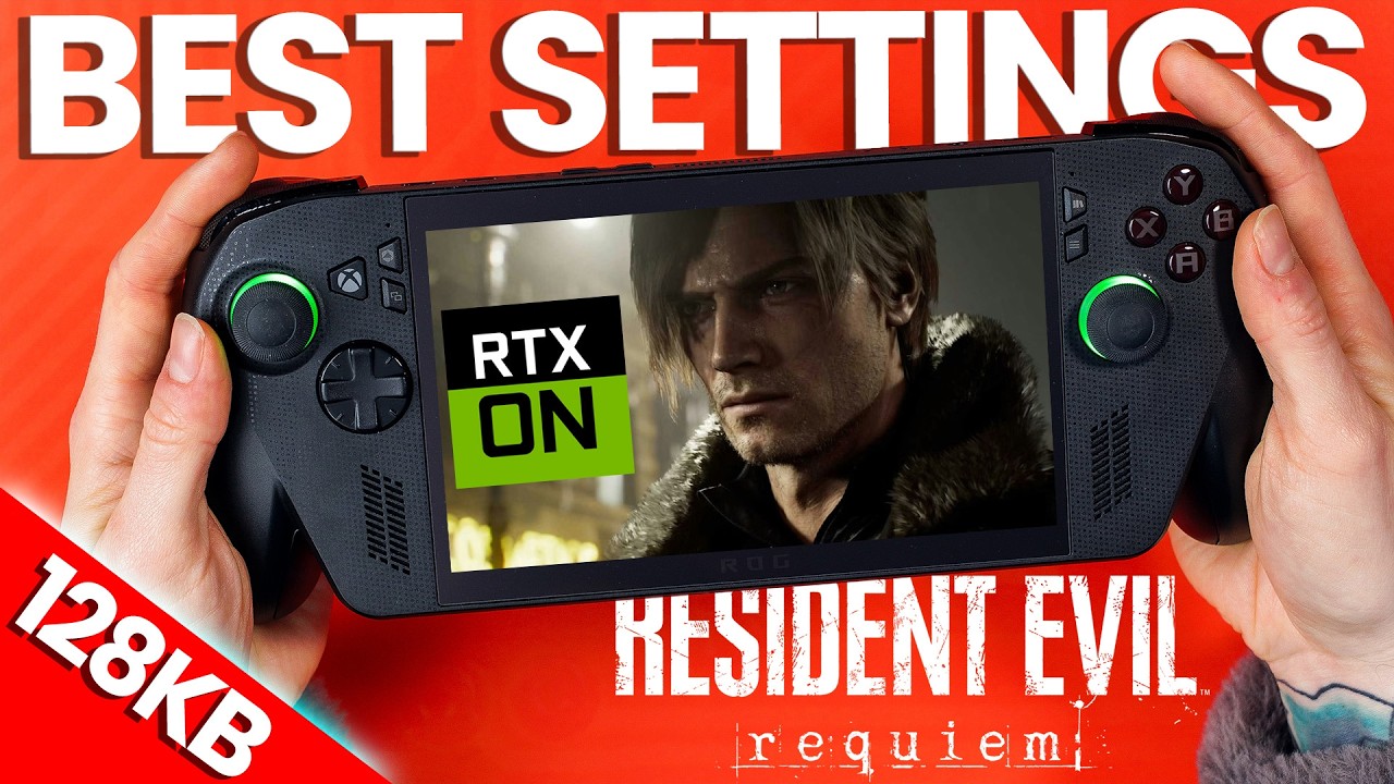 Xbox ALLY X CAN Do RayTracing - Resident Evil Requiem