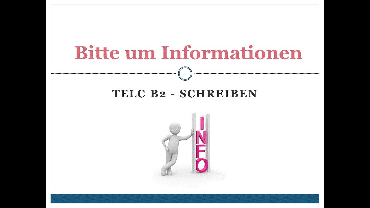 Update New Bitte um Information - telc B2
