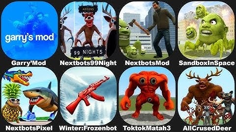 Nextbot In Playground Mod New Update🥷🏻😱!!#nextbots #playground #obunga #gmod #garrysmod #gaming #yt 