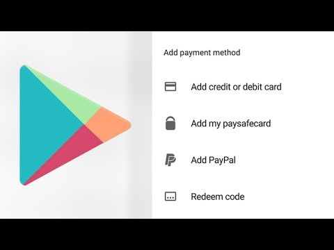 How To Add Payment Method on Google Play