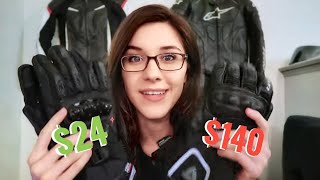 Are CHEAP motorcycle gloves worth it?!