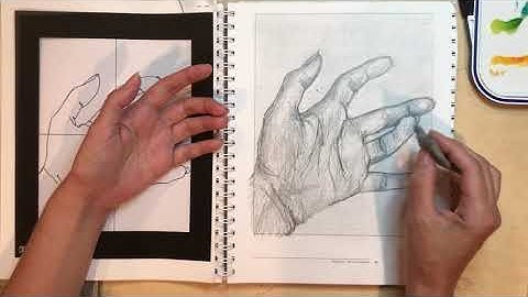 Ex 10   Transferring Your Hand Drawing from Picture Plane to Paper