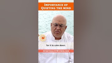 Importance of Quieting the Mind  #enlightenment #spiritualjourney #god #spirituality
