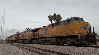 UP #6260 Leads 9 Engine power move and a very short MPXTU through Tempe