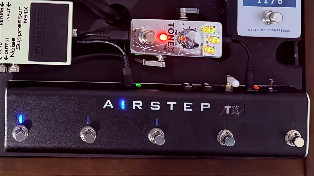 ToneX + Controlador AirStep TX (pt-br) - YouTube