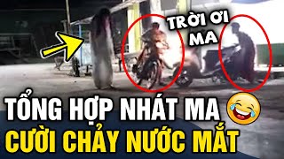 Tổng hợp những tình huống 'NHÁT MA' cười chảy nước mắt | Tin 3 Phút Hài