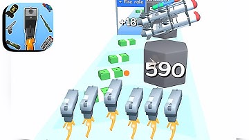 Gun Head Run ​- All Levels Gameplay Android,ios (Levels 16-19)