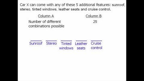 GRE Math Practice: Counting and Probability - Example 1