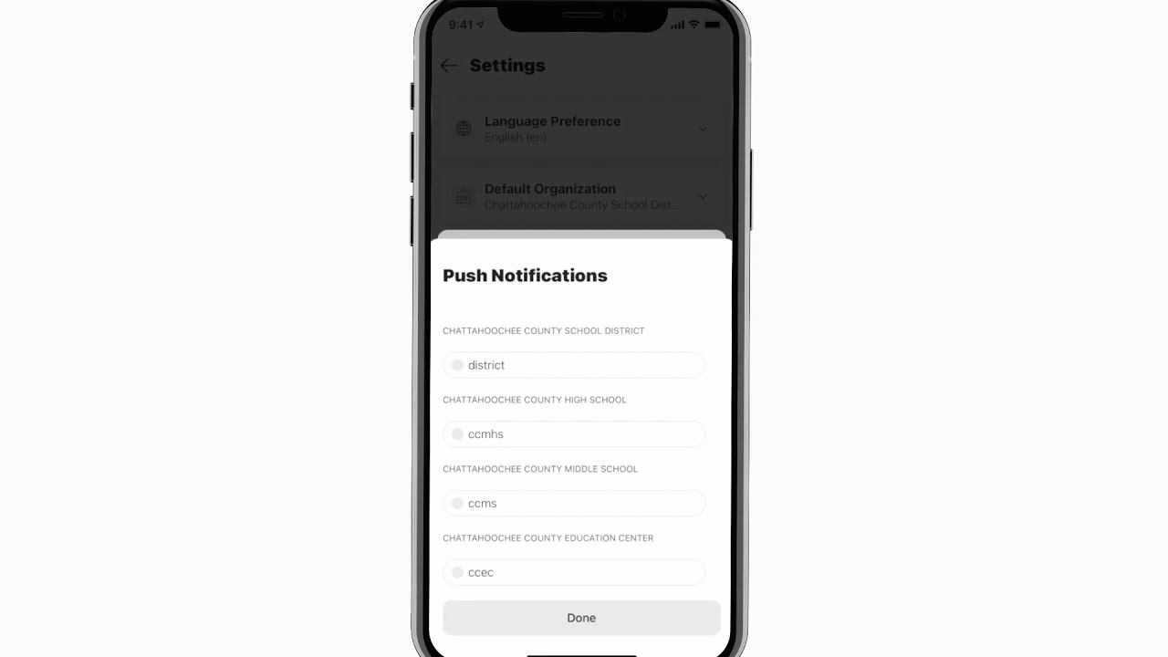 Mobile App Chattahoochee County Schools