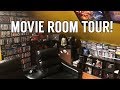 Entire Movie Room and Home Theater Tour!  | Blu-rays, 4Ks, and More!