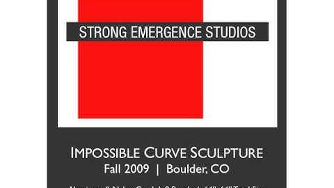 Strong Emergence Studios: Impossible Curve Series - Fall 2009